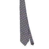 Front Front of Vintage 1990's Zylos Geometric Patterned Tie