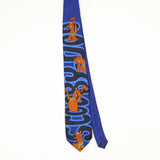 Front Front of Vintage 1990's Scooby Doo Cartoon Patterned Tie