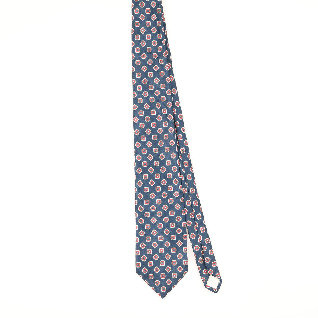 Front of Vintage 1990's Geometric Patterned Tie