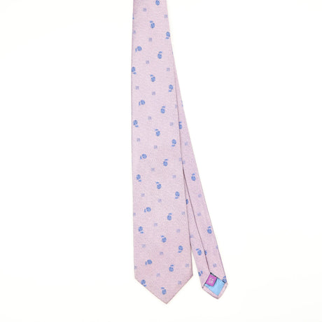 Front Front of Vintage Austin Reed Floral Patterned Tie