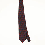 Front Front of Vintage 1990's Waves Geometric Patterned Tie