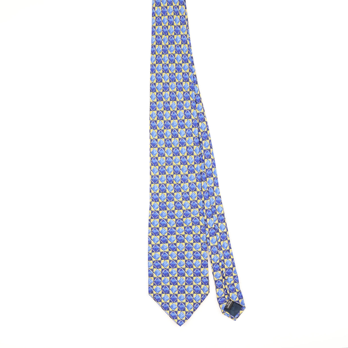 Front of Vintage 1990's Jonelle Geometric Patterned Tie