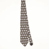 Front Front of Vintage 1990's Pierre Cardin Diamonds Geometric Patterned Tie