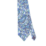 Front Front Detail of Vintage 1990's Pierre Cardin Abstract Patterned Tie