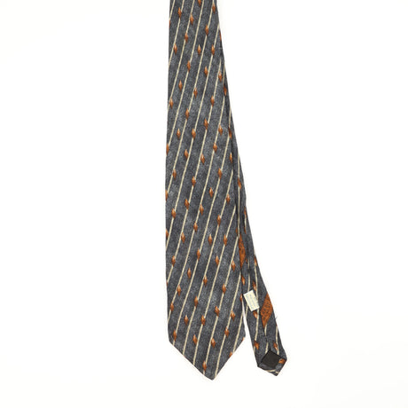 Front Front of Vintage 1990's Joseph Aboud Striped Patterned Tie
