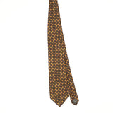 Front Front of Vintage 1990's Ermenegildo Zegna Geometric Patterned Tie