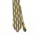 Front Front Detail of Vintage 1990's Diamonds Geometric Patterned Tie