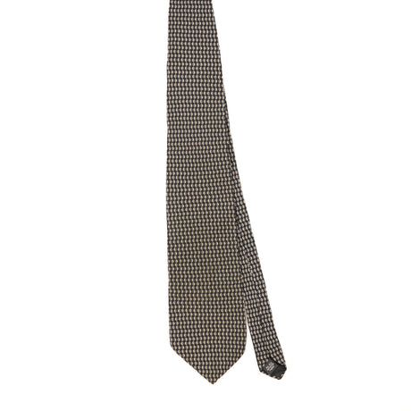 Front of Vintage 1990's Kenneth Cole Geometric Patterned Tie