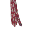 Front Front Detail of Vintage 1990's Geometric Patterned Tie