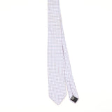 Front of Vintage Hugo Boss Geometric Patterned Tie