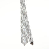 Front Front of Vintage 1990's Ermenegildo Zegna Geometric Patterned Tie