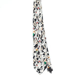 Front Front of Vintage 1990's Looney Tunes Bugs Bunny Cartoon Patterned Tie