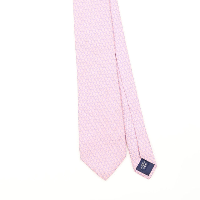 Front Detail of Vintage Charles Tyrwhitt Geometric Patterned Tie