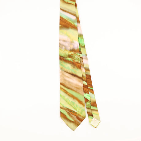 Front of Vintage 1990's Abstract Patterned Tie