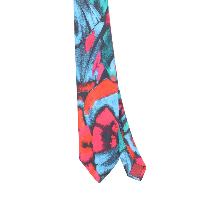 Front Front Detail of Vintage 1990's Abstract Patterned Tie