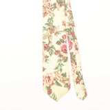 Front Detail of Vintage 1990's Boston Traders Floral Patterned Tie