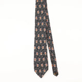 Front of Vintage 1990's Robert Talbott Geometric Patterned Tie