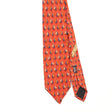 Front Front Detail of Vintage 1990's Jz Richards Geometric Patterned Tie