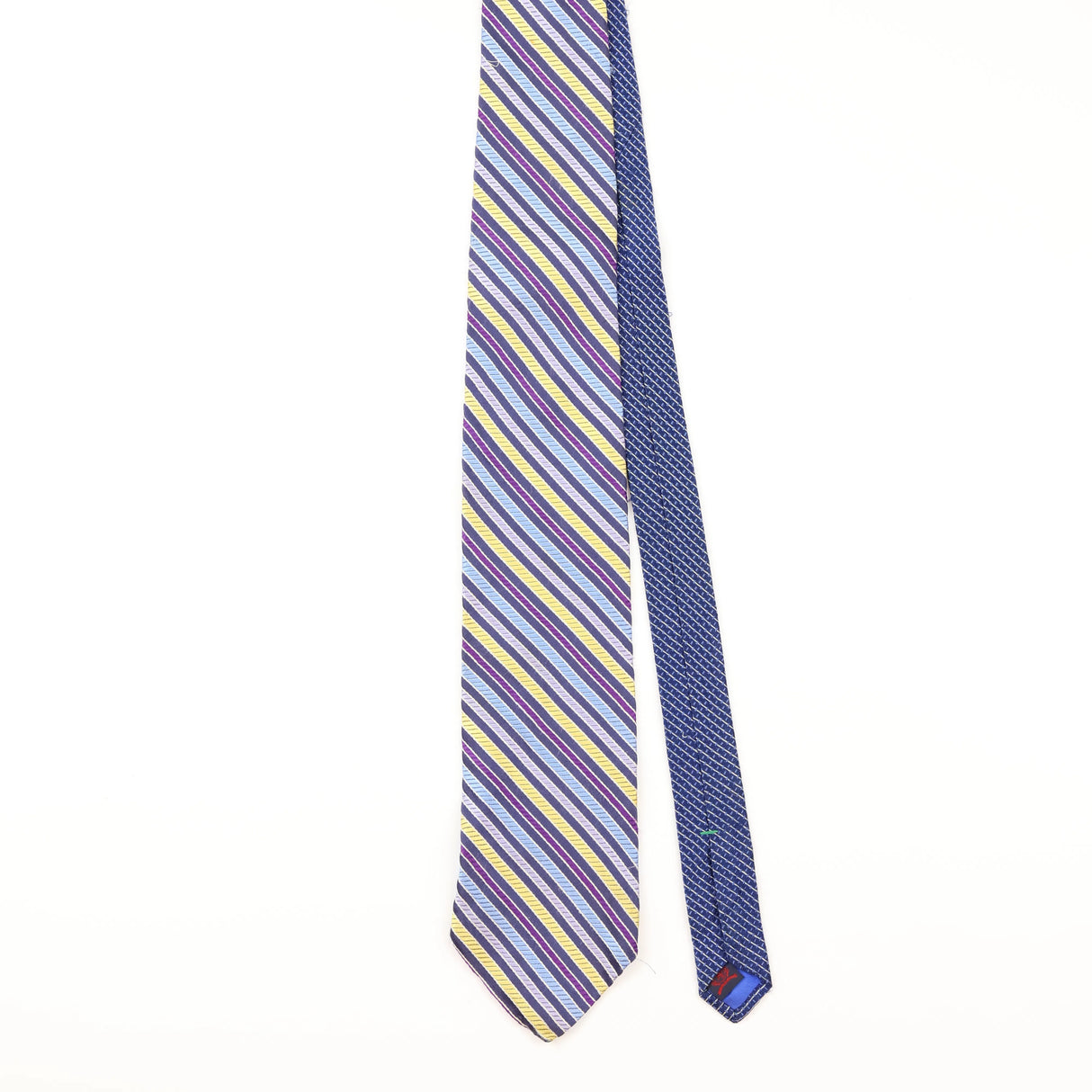 Front of Vintage Tommy Hilfiger Striped Patterned Tie