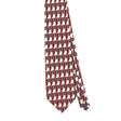 Front Front Detail of Vintage Geometric Patterned Tie