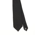 Front Detail of Vintage Giorgio Armani Polka Dot Patterned Tie