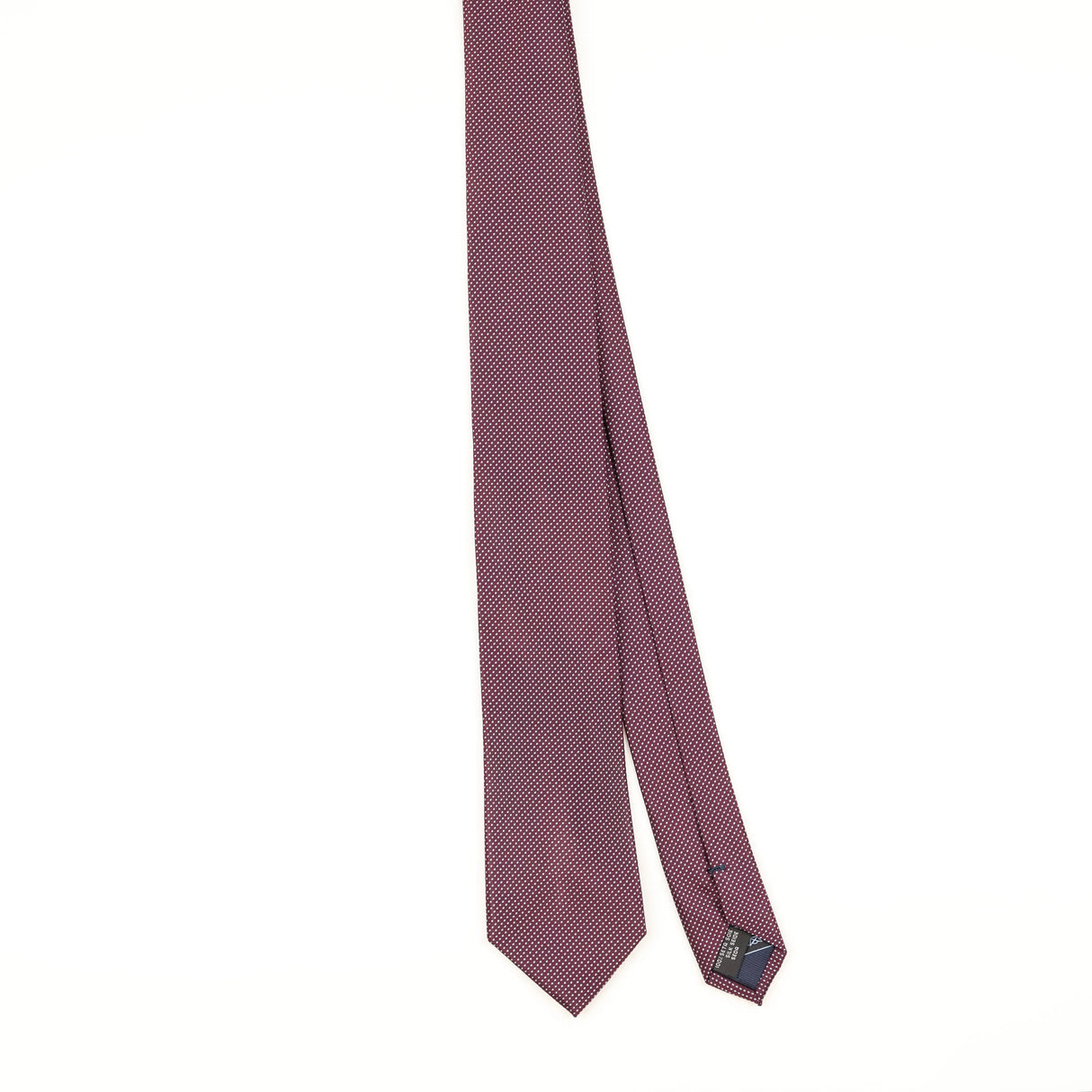 Front of Vintage 1990's Brioni Polka Dot Patterned Tie