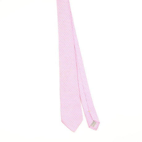 Front Front of Vintage Canali Geometric Patterned Tie