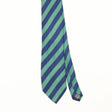 Front Front Detail of Vintage 1990's Frangi Striped Patterned Tie