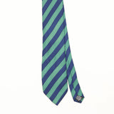 Front Front Detail of Vintage 1990's Frangi Striped Patterned Tie