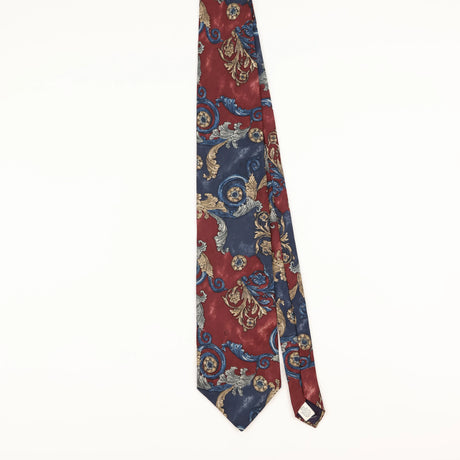Front of Vintage 1990's Abstract Patterned Tie