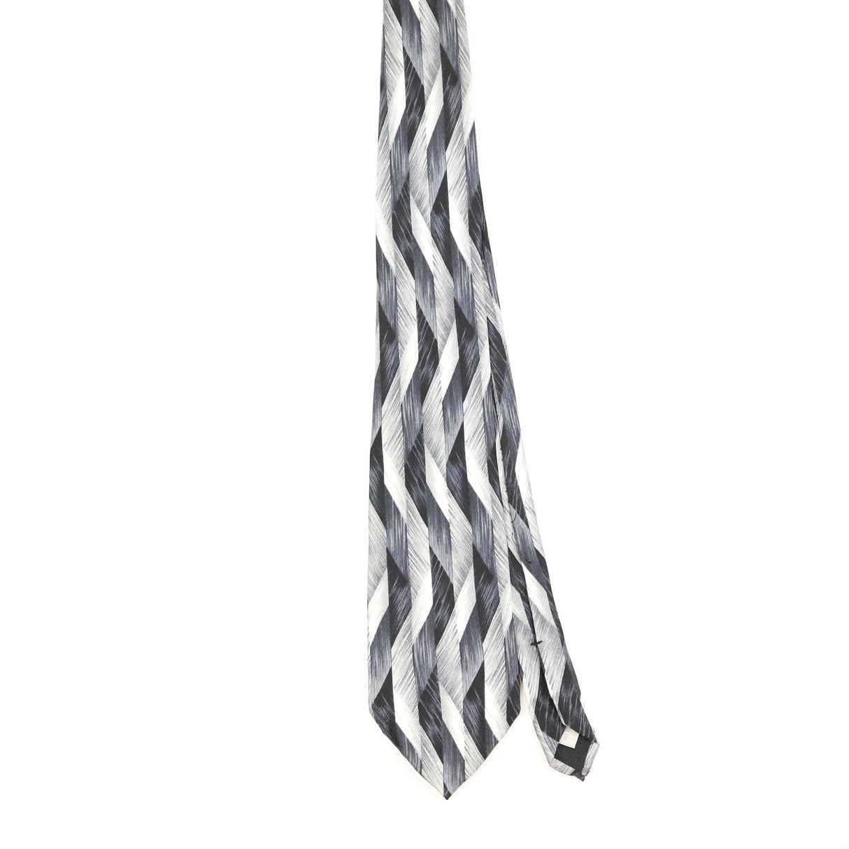 Front Front of Vintage 1990's Pierre Cardin Geometric Patterned Tie
