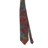 Front of Vintage 1990's Cambridge Classics Floral Patterned Tie