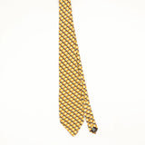 Front Front of Vintage 1990's Lord & Taylor Geometric Patterned Tie