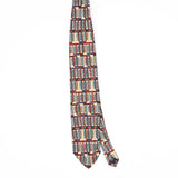 Front Front of Vintage 1990's Geometric Patterned Tie