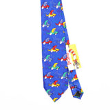 Front Front Detail of Vintage 1990's Dr. Seuss BNWT Cartoon Patterned Tie