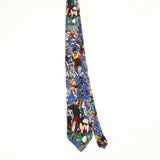 Front Front of Vintage 1990's Tango Football Cartoon Patterned Tie
