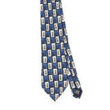 Front Front Detail of Vintage Puritan Geometric Patterned Tie