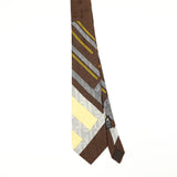 Front Front of Vintage 1980's Lanvin Geometric Patterned Tie