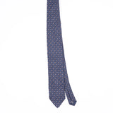 Front Front of Vintage 1990's Nautica Foulard Geometric Patterned Tie