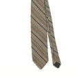 Front Detail of Vintage 1980's Striped Patterned Tie