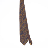 Front Front of Vintage 1990's Dkny Paisley Patterned Tie