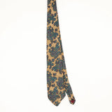Front Front of Vintage Manhattan Paisley Patterned Tie