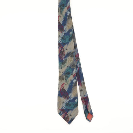 Front of Vintage 1990's Abstract Patterned Tie
