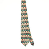 Front Front of Vintage 1990's Geometric Patterned Tie