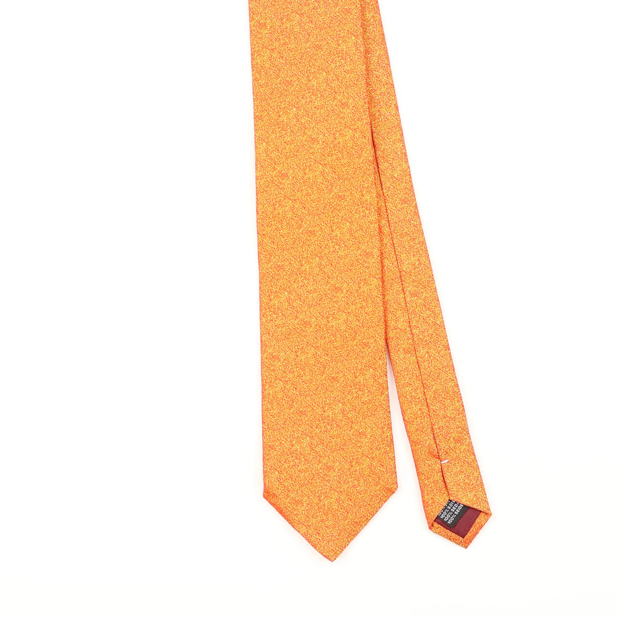 Front Detail of Vintage 1990's Plain Patterned Tie