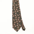 Front Front Detail of Vintage 1990's Geometric Patterned Tie