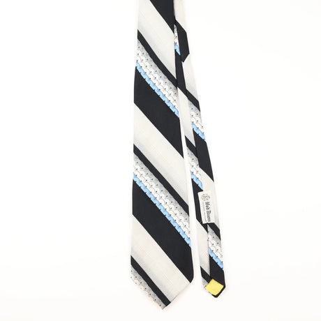 Front of Vintage Striped Patterned Tie