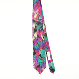 Front of Vintage 1980's Abstract Patterned Tie