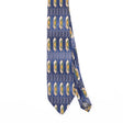 Front Front Detail of Vintage Ketch Geometric Patterned Tie