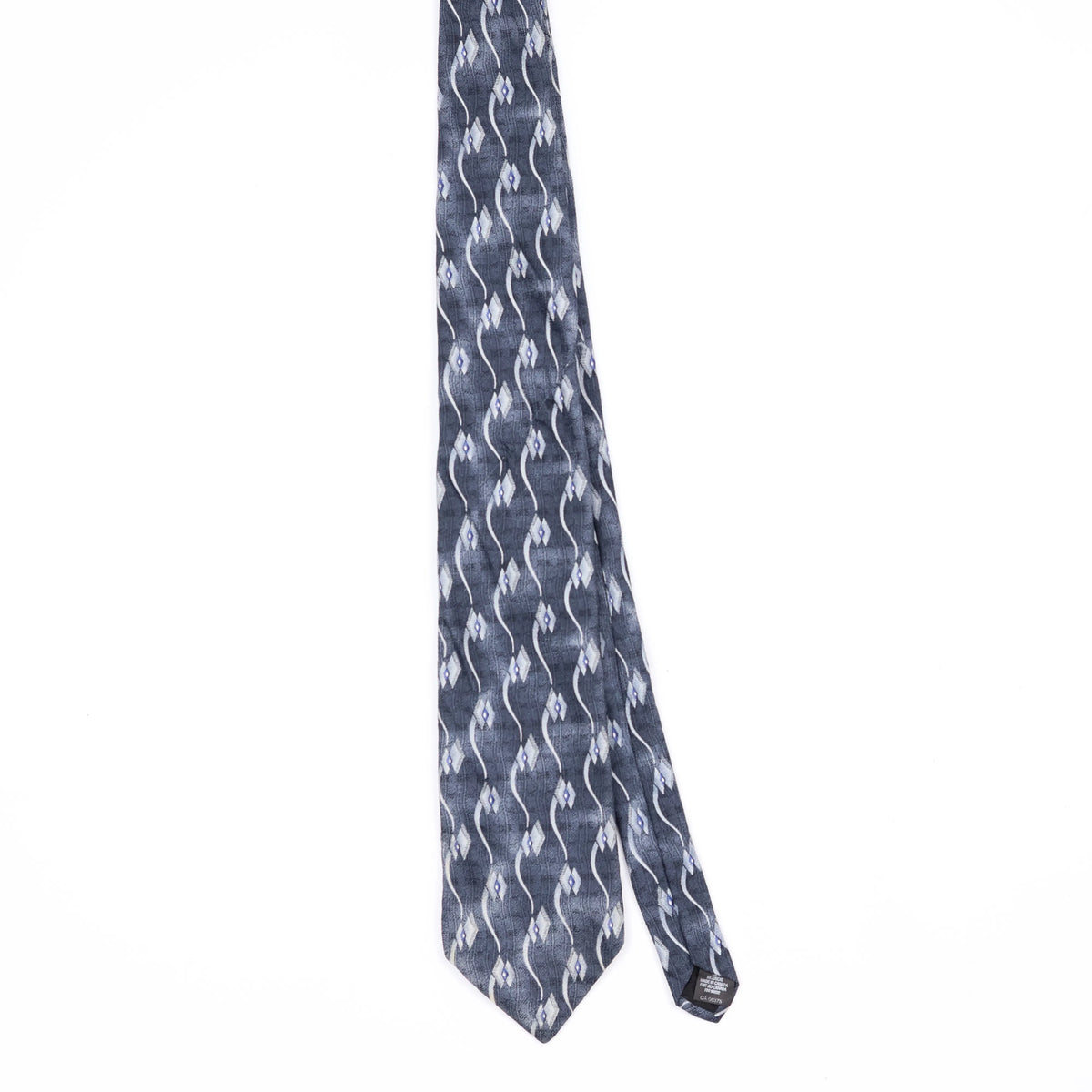 Front Front of Vintage 1990's Geometric Patterned Tie